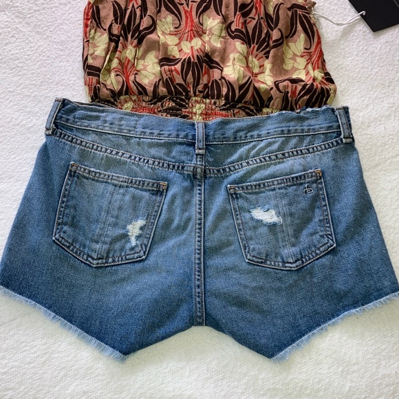Rag & Bone Distressed Shorts - Picture 2 of 16